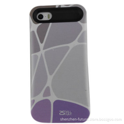 TPU and PC Double-material Case for iPhone 5/5s